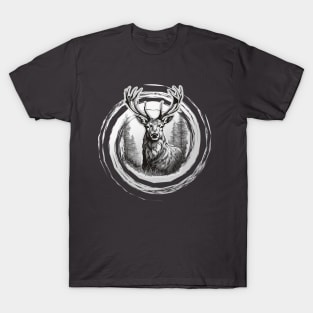 Stag Swirl T-Shirt